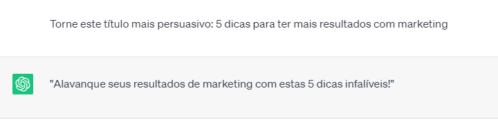 Como otimizei minha escrita com 5 prompts do ChatGPT